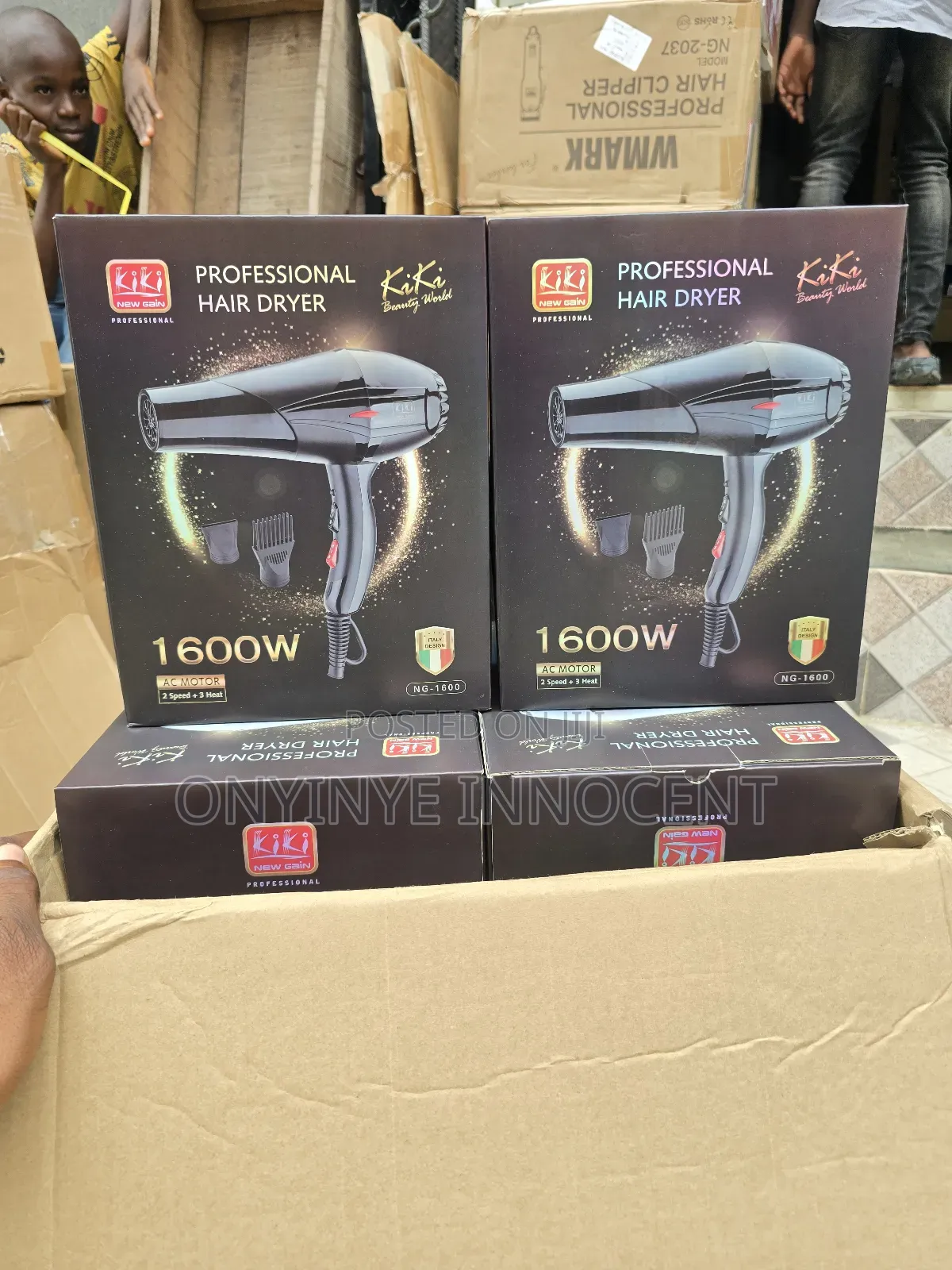 Kiki New Gain Ng-1600 Professional Hair Dryer (1600w)