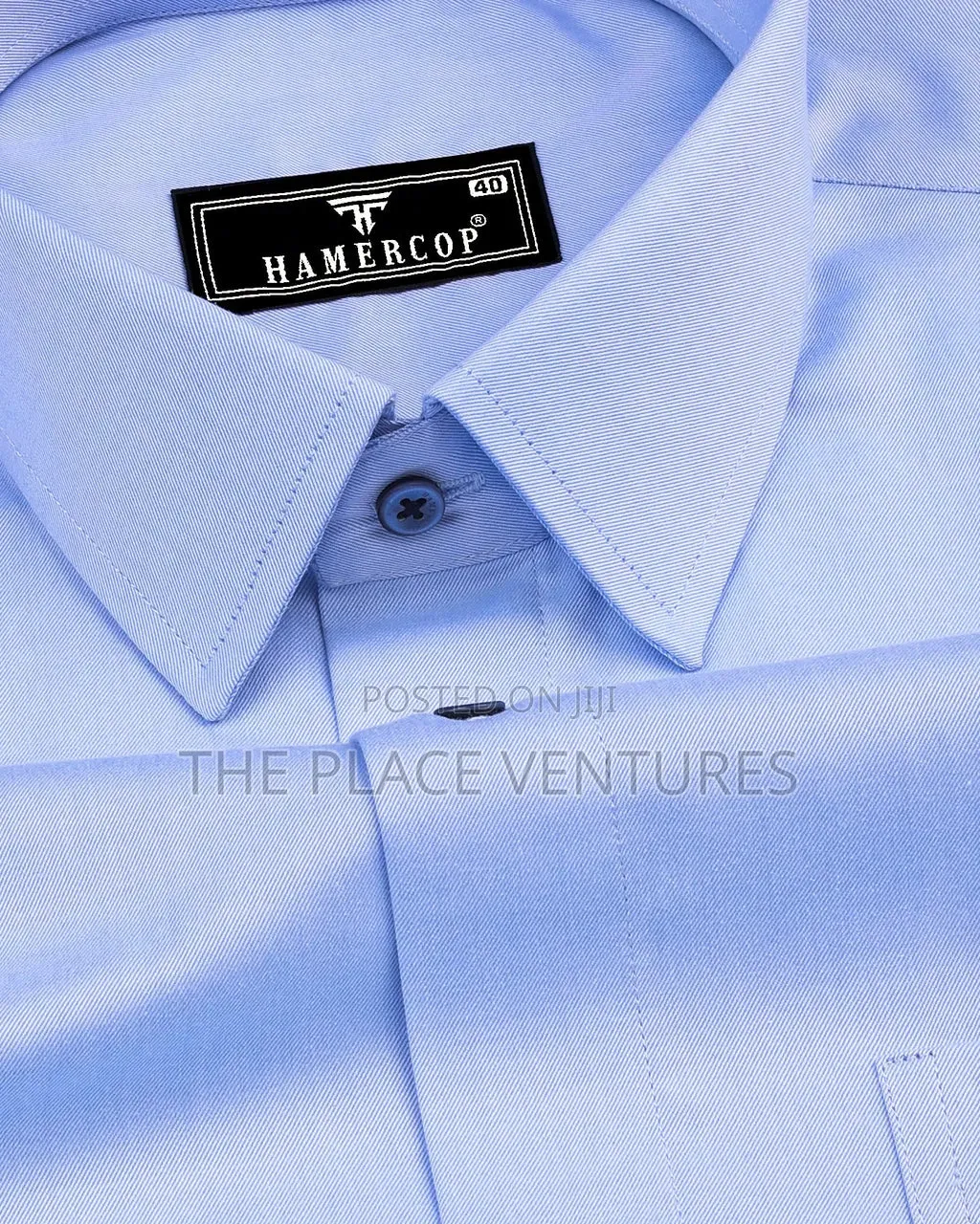 Blue Dobby Classic Shirt