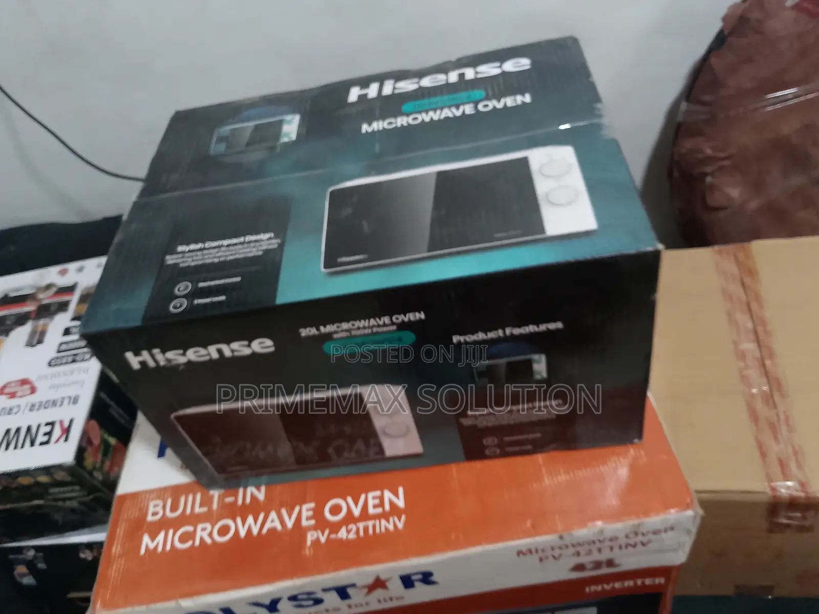 Hisense 700w Microwave - Solo Oven With 5 Power Levels Express Cook