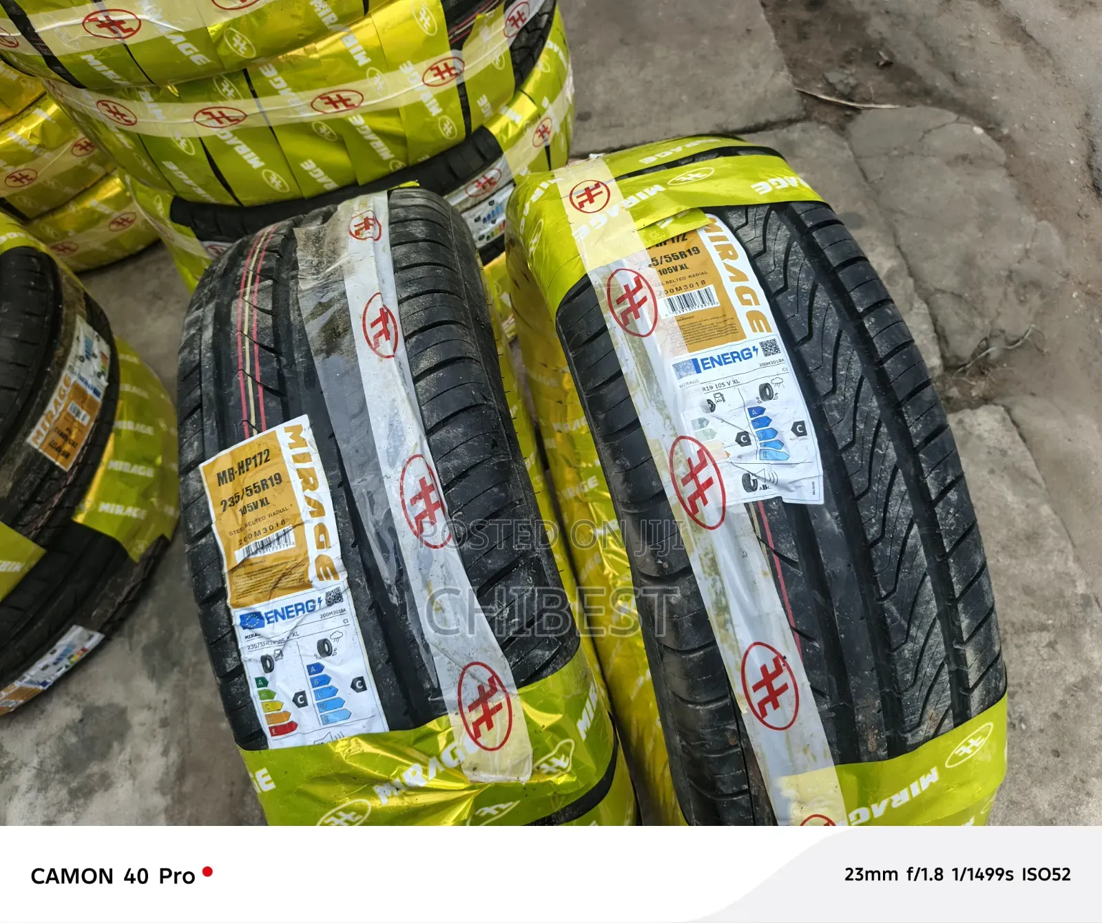 235/55-19 Mirage Tyres