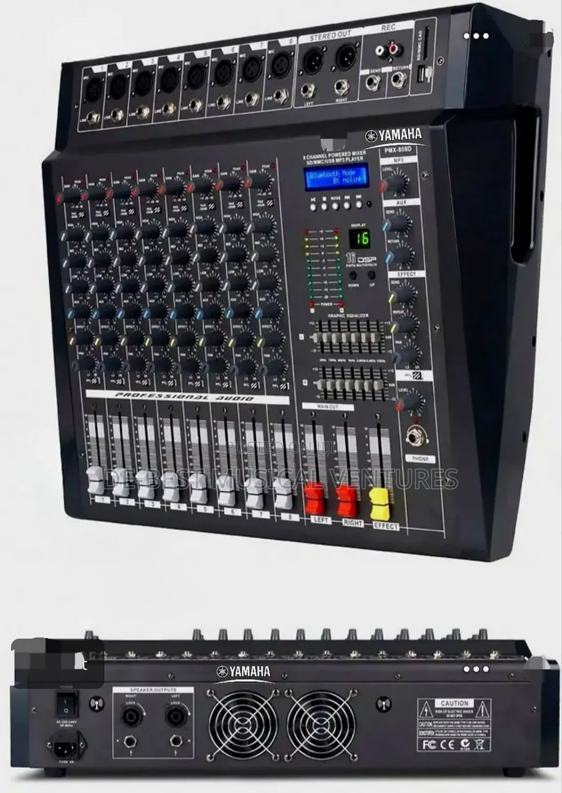 Yamaha 8channel Powered Mixer