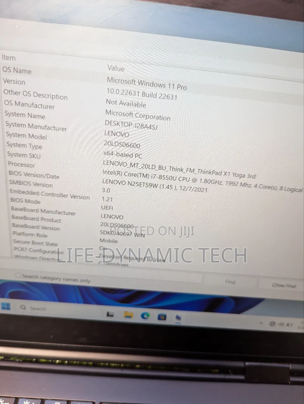 Laptop Lenovo ThinkPad X1 Tablet (3rd Gen) 16GB Intel Core i7 SSD 256GB