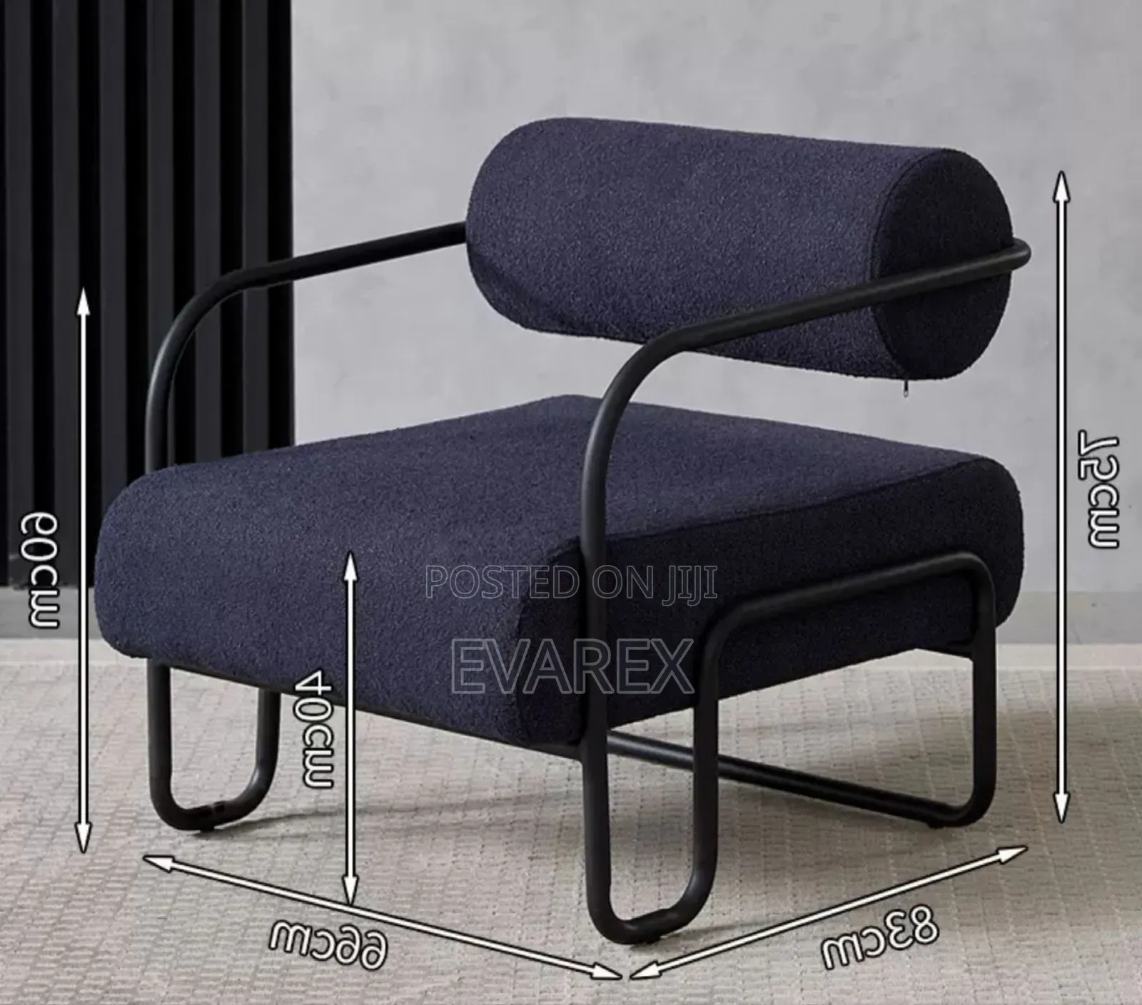 Executive Single Chair, Blue/Green