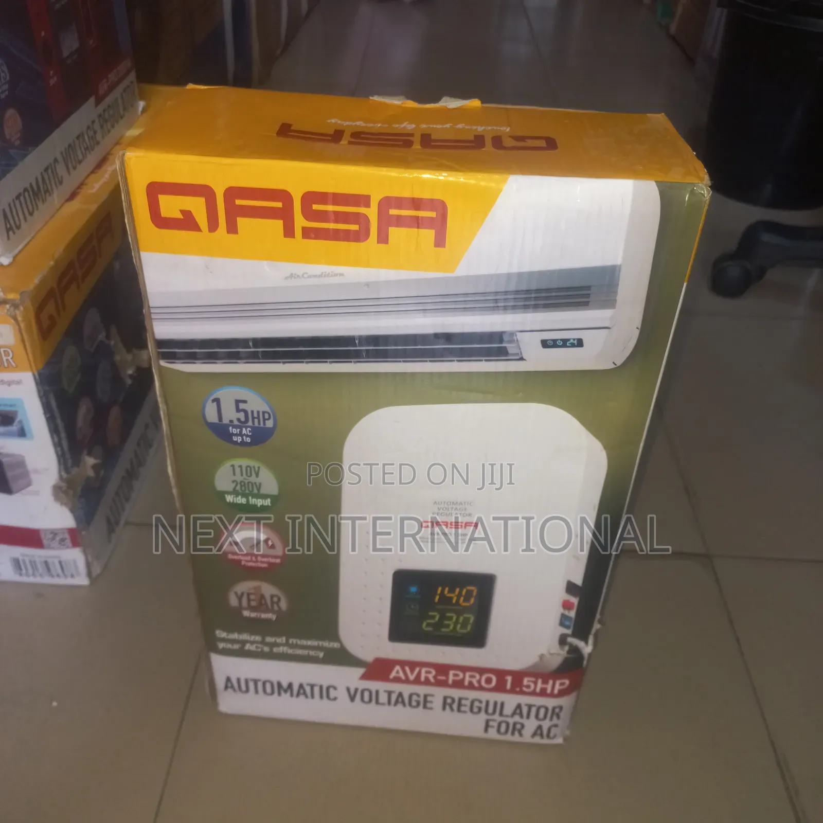 Qasa Wall Mounted Voltage Stabilisers 2000w