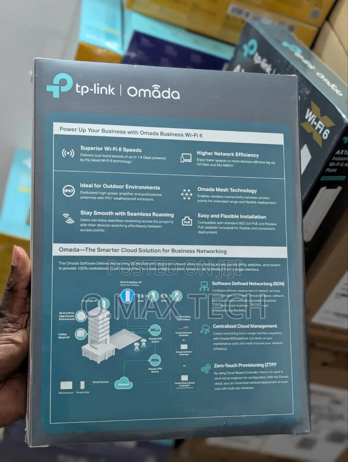 Tp-Link Eap610 Outdoor Wifi 6 Access Poin