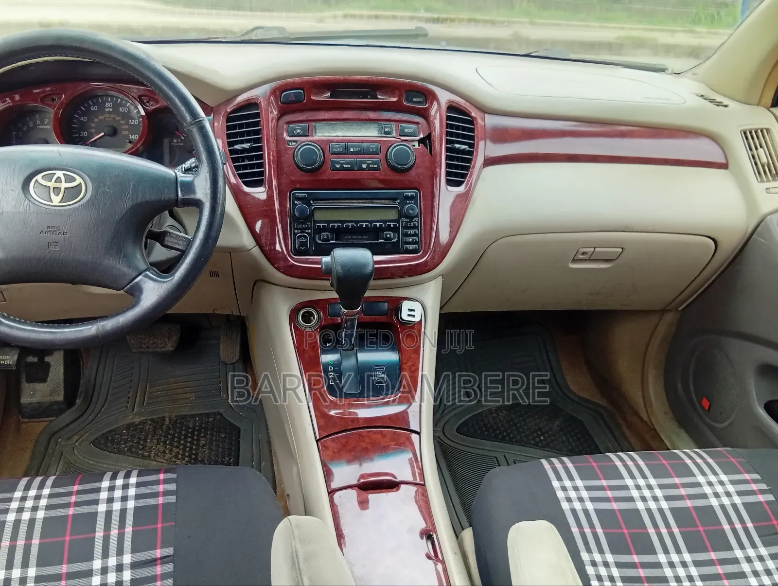 Toyota Highlander 2004 Blue