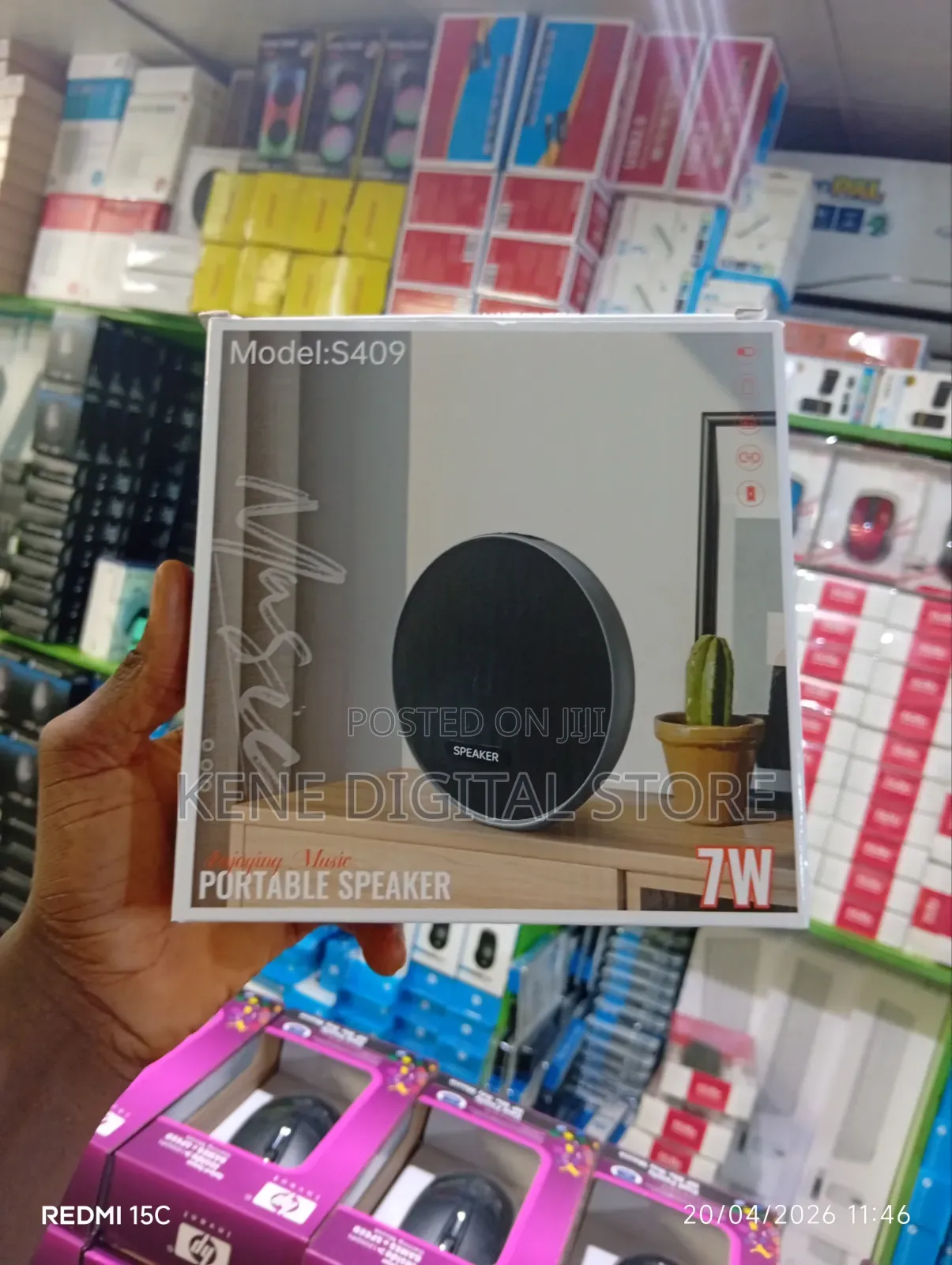 Brand New S409 Portable Bluetooth Speaker (7w Loud Sound)