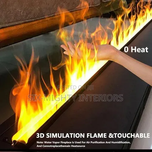 Modern Electric 3d Water Vapor Fireplace- 1.2mtr
