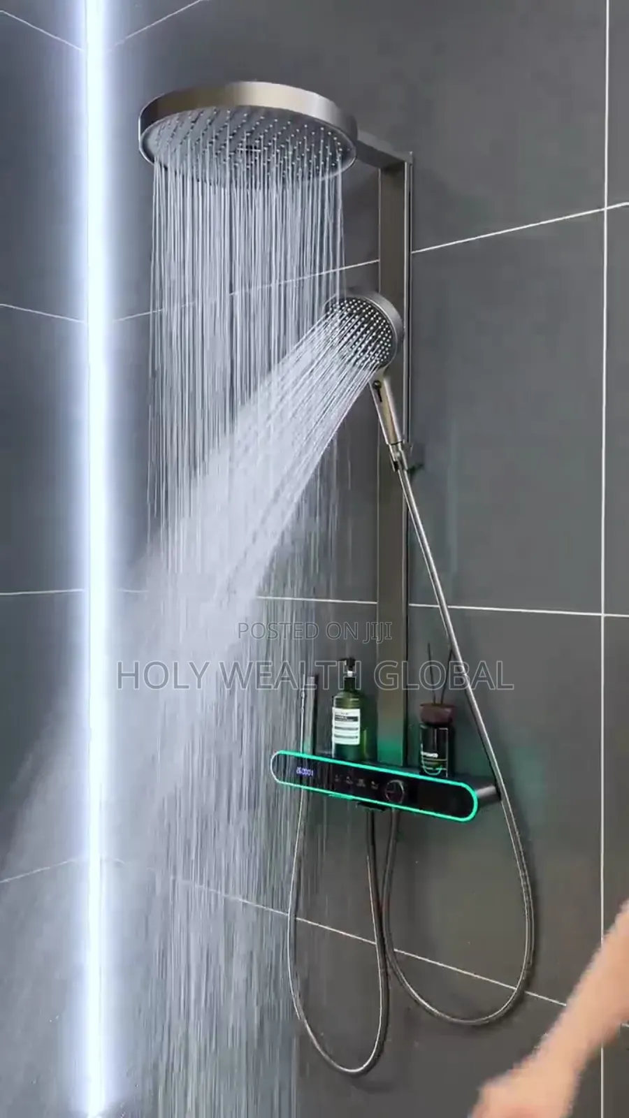 Full Copper Luxury Smart Shower