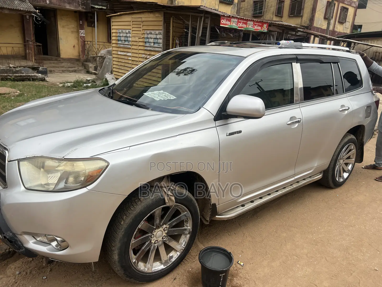 Toyota Highlander Sport 2008 Silver