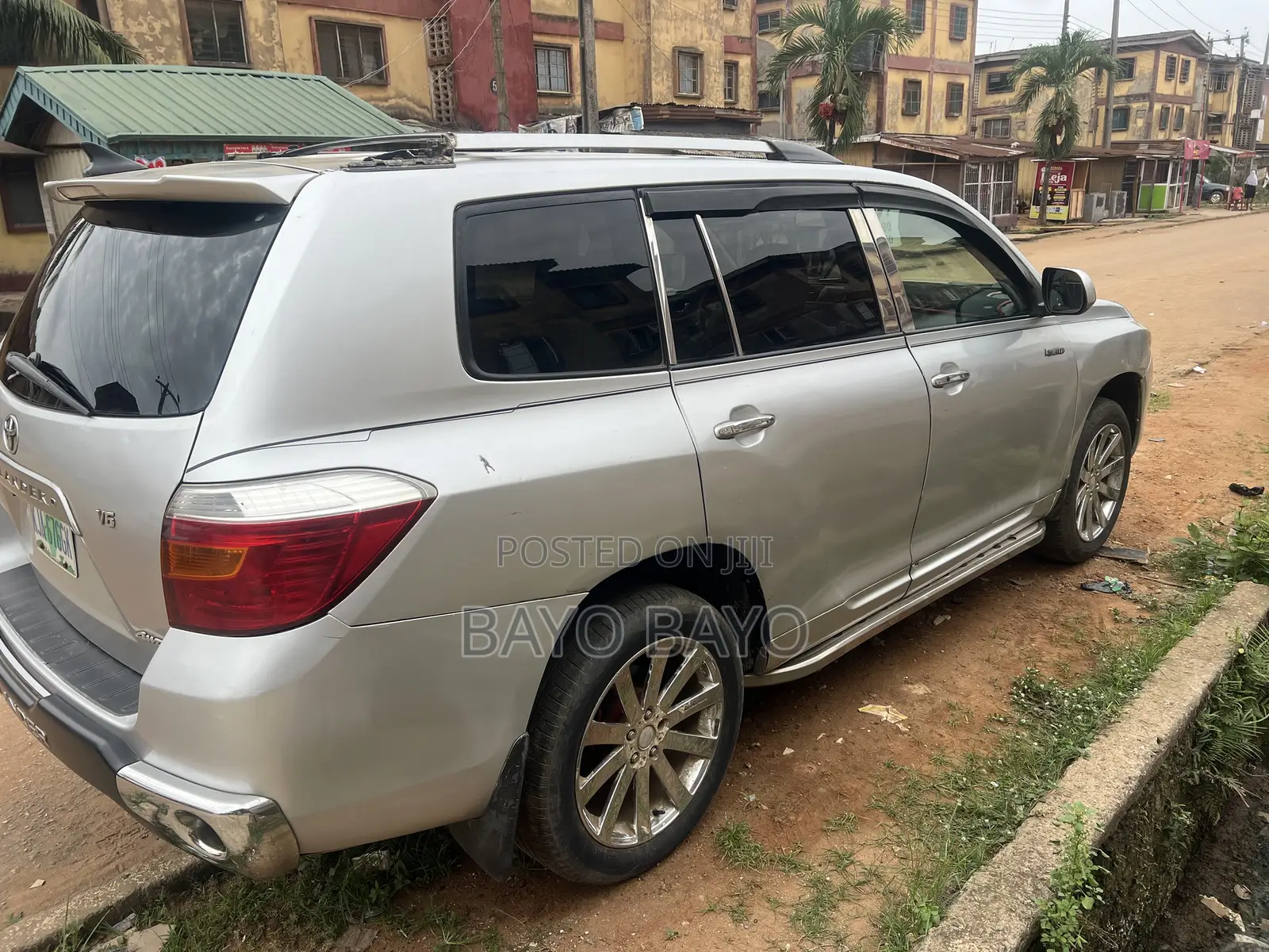 Toyota Highlander Sport 2008 Silver