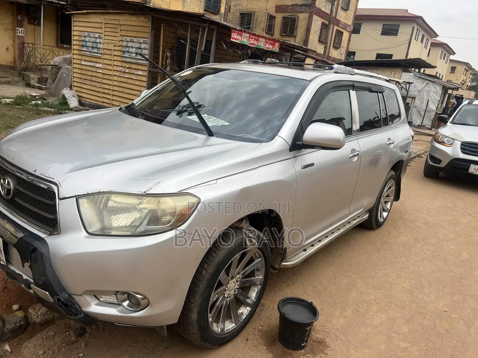 Toyota Highlander Sport 2008 Silver