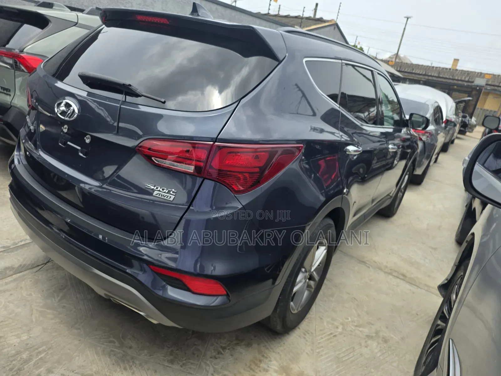 Hyundai Santa Fe 2018 Blue