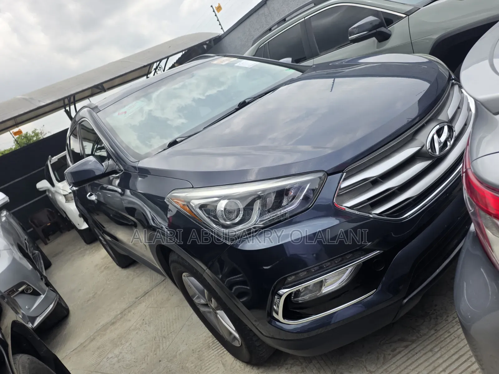 Hyundai Santa Fe 2018 Blue