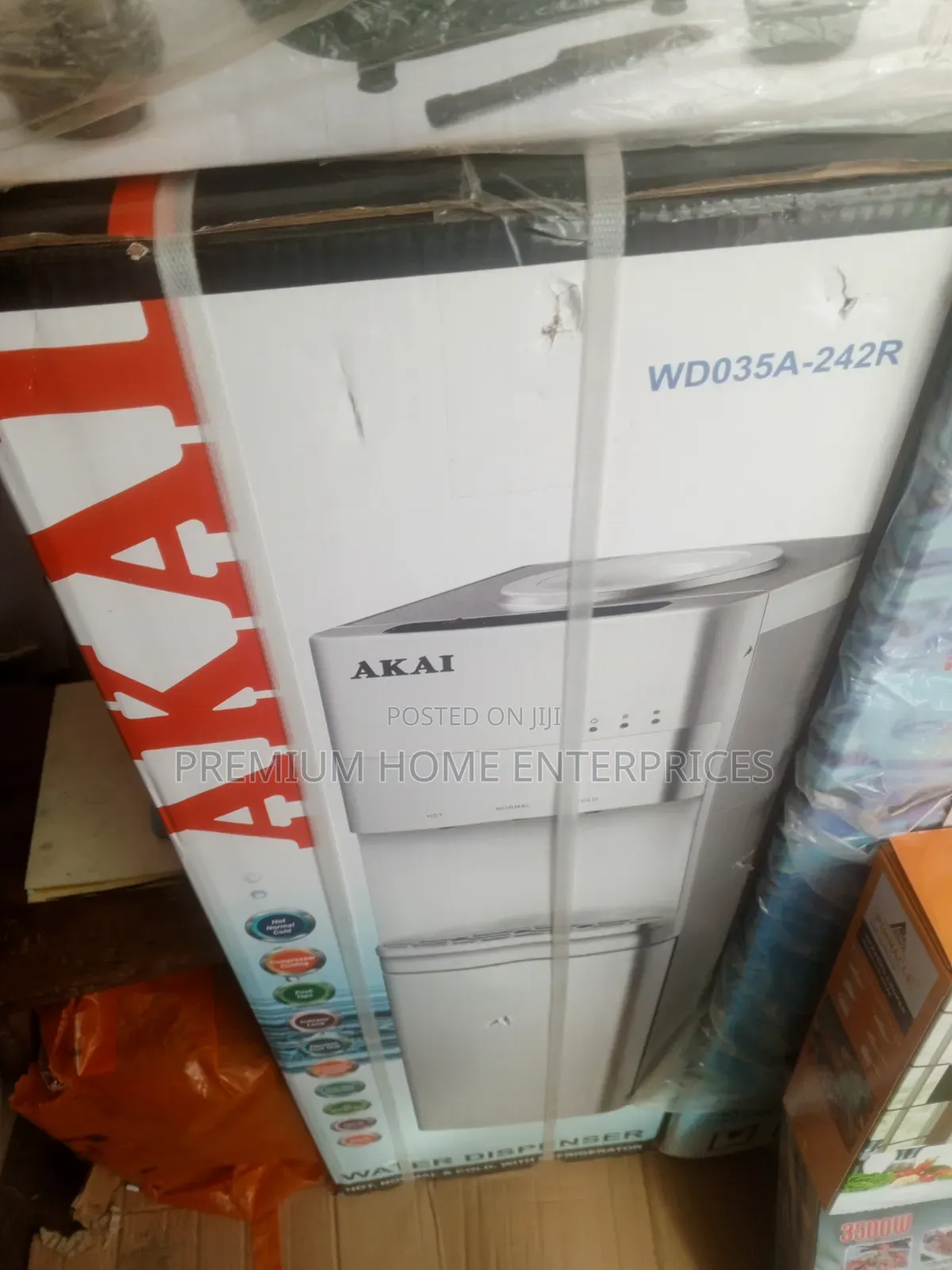 Akai Water Dispenser 3 Taps Wd035a-242r