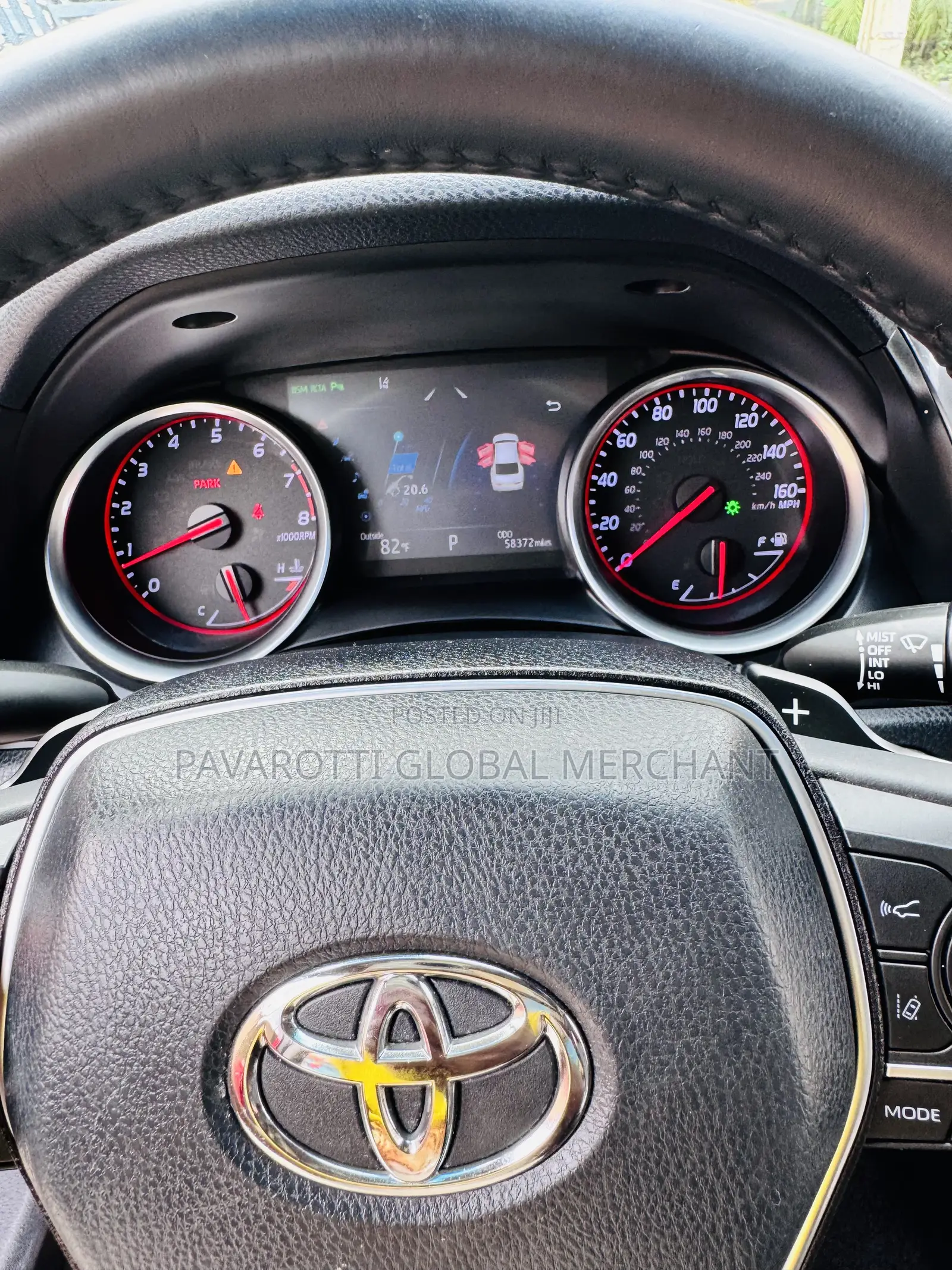 Toyota Camry XSE V6 FWD (3.5L 6cyl 8AM) 2018 Red