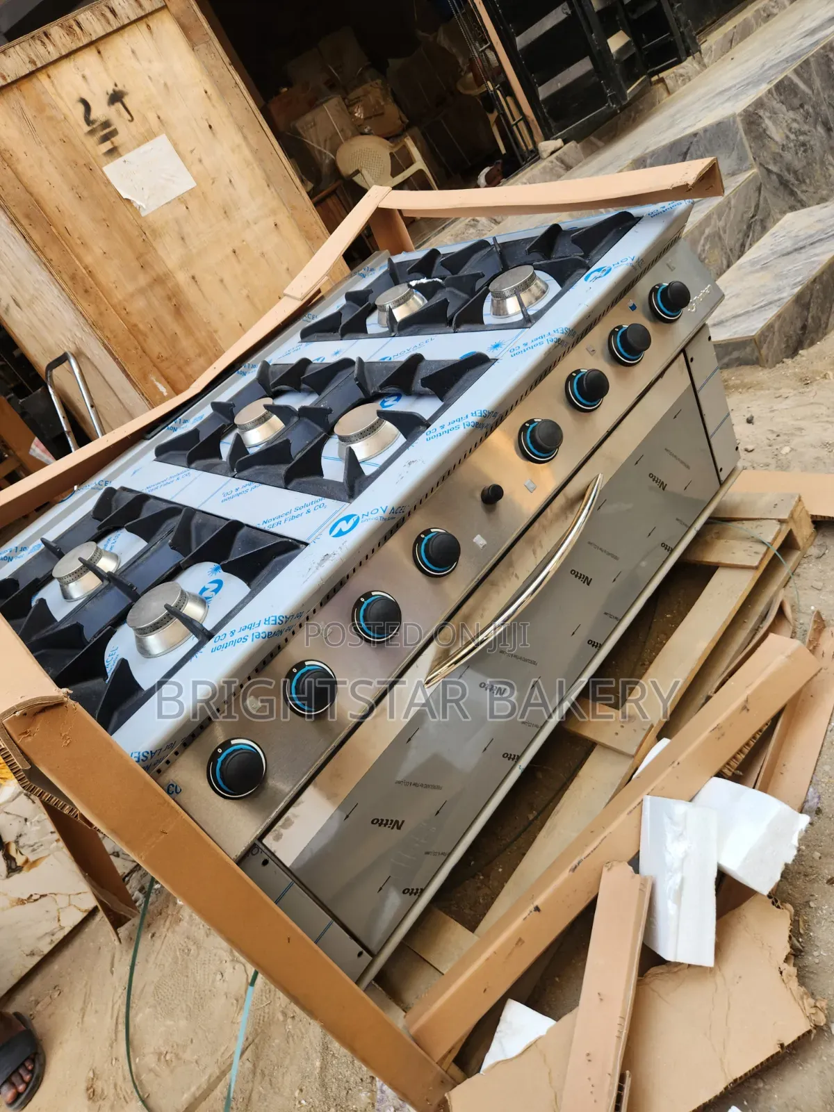 Turkey 6 Burner Cooker With Oven