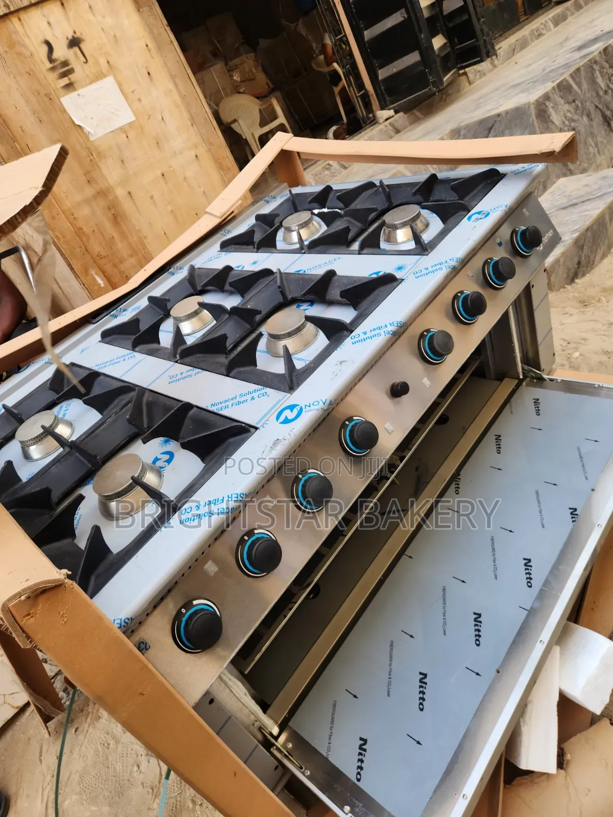 Turkey 6 Burner Cooker With Oven