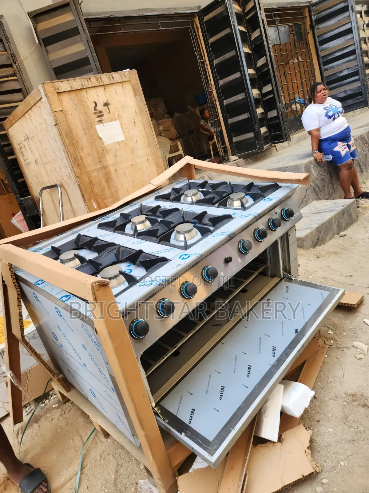 Turkey 6 Burner Cooker With Oven