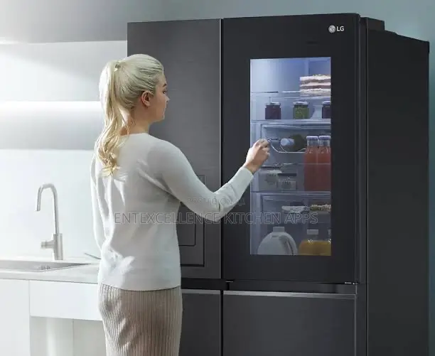 Lg Nok Nok Instaview Door in Door Side by Side Refriger 674l