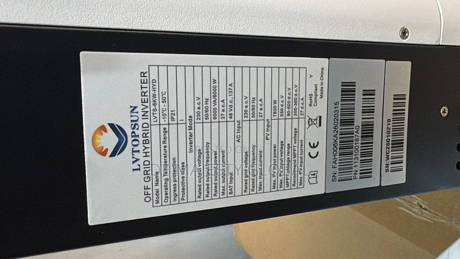 4kw 24v With Wifi and Parallel Functions Lvtopsun Inverters