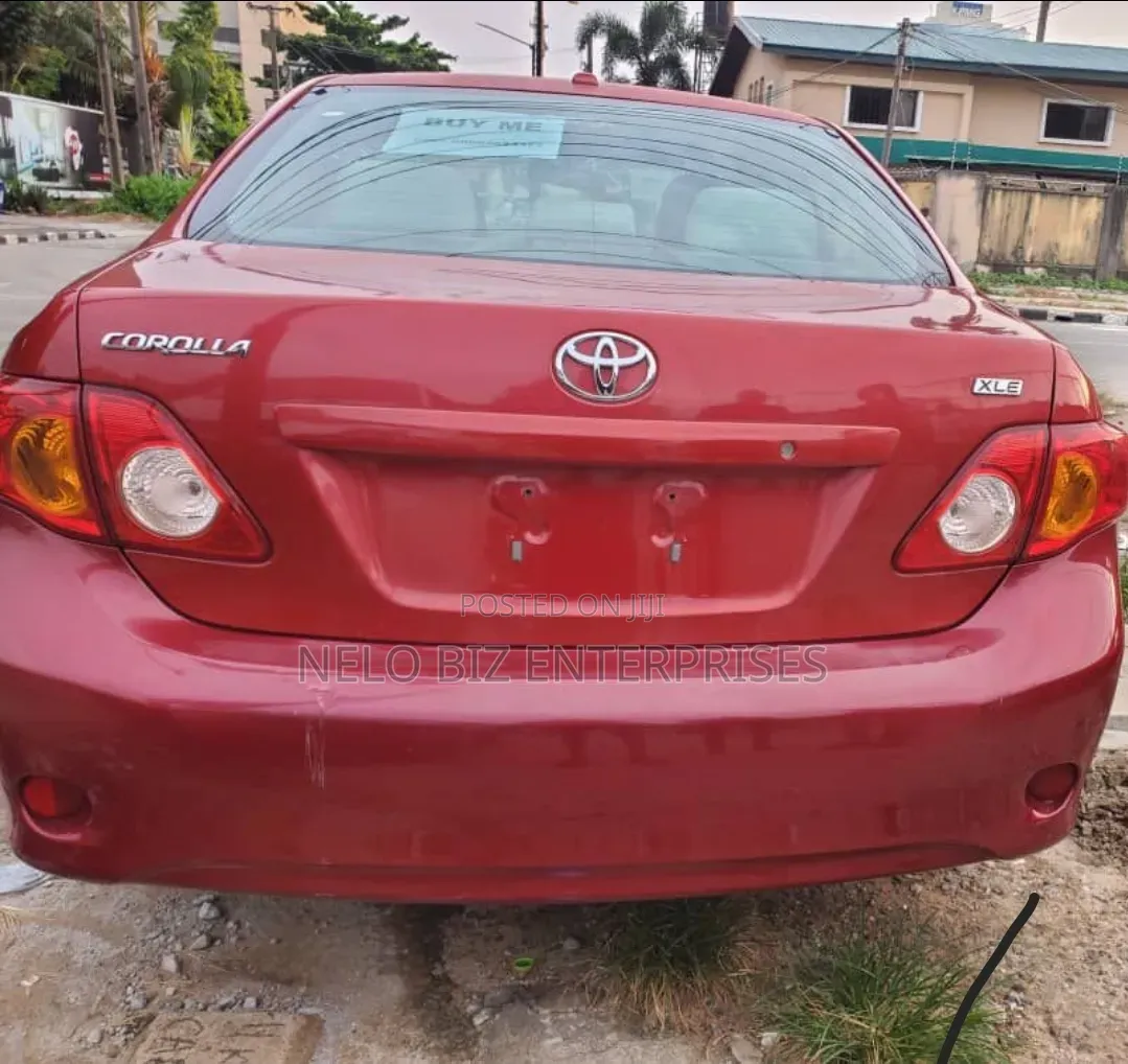 Toyota Corolla 2009 Red