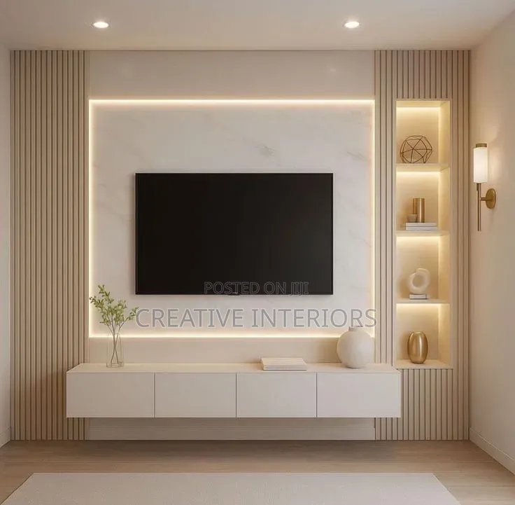 Unique Design Tv Wall Console
