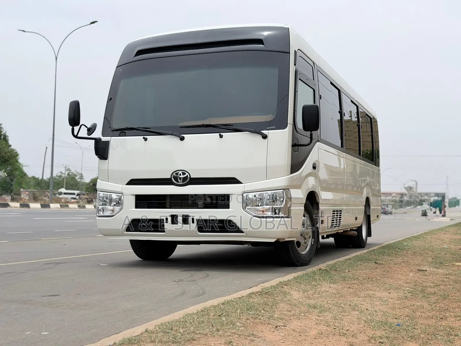 Toyota Coaster 2025 White