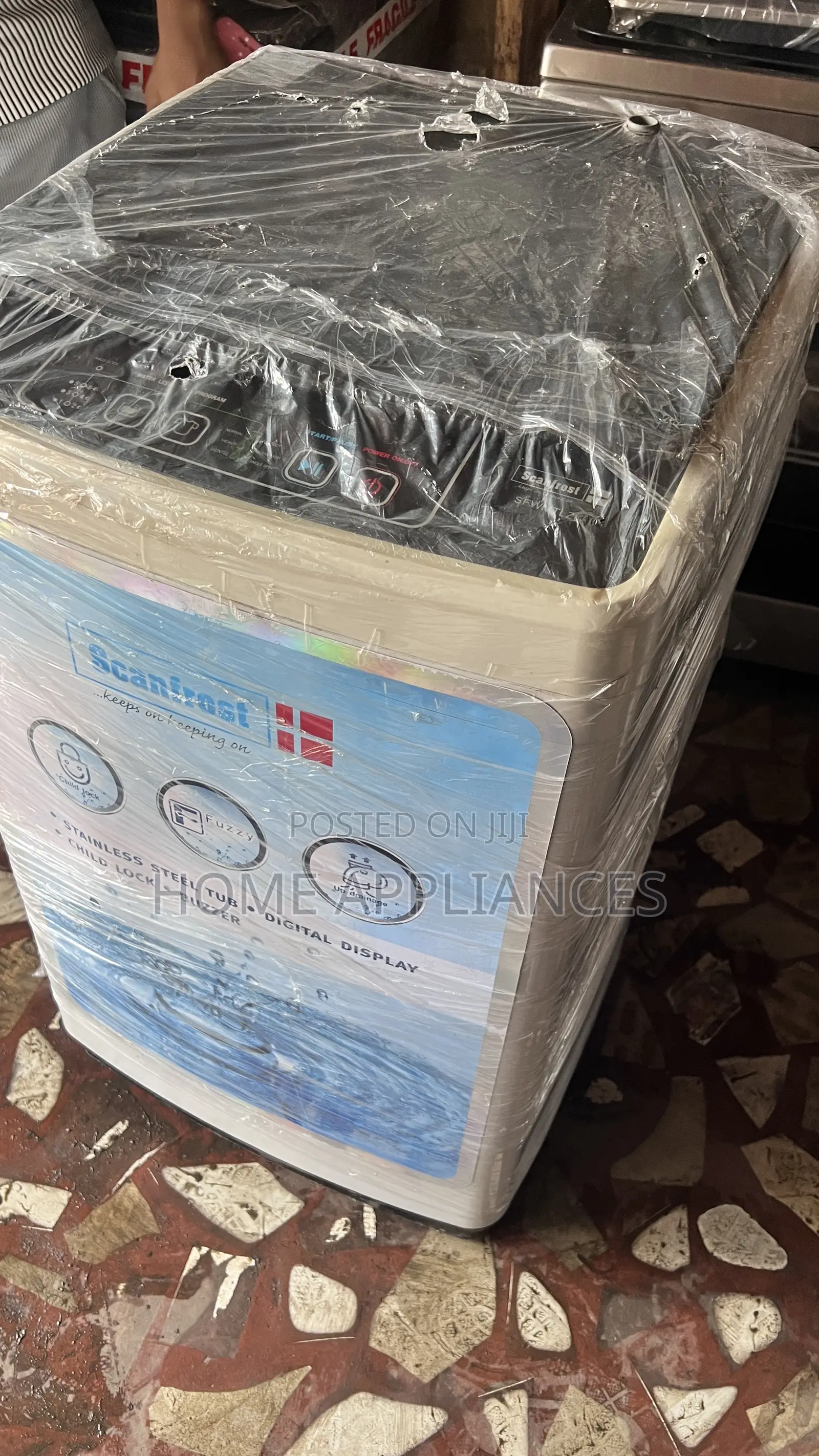Scanfrost 8kg Automatic Washing Machine With Warranty Pod