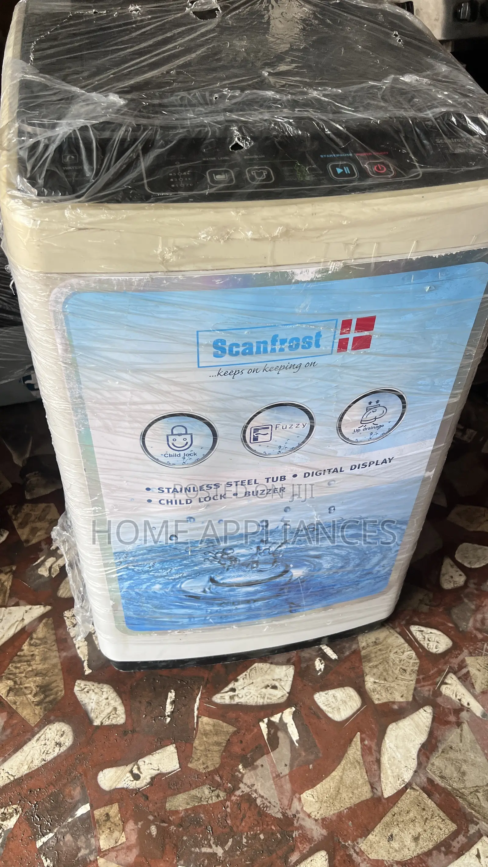 Scanfrost 8kg Automatic Washing Machine With Warranty Pod