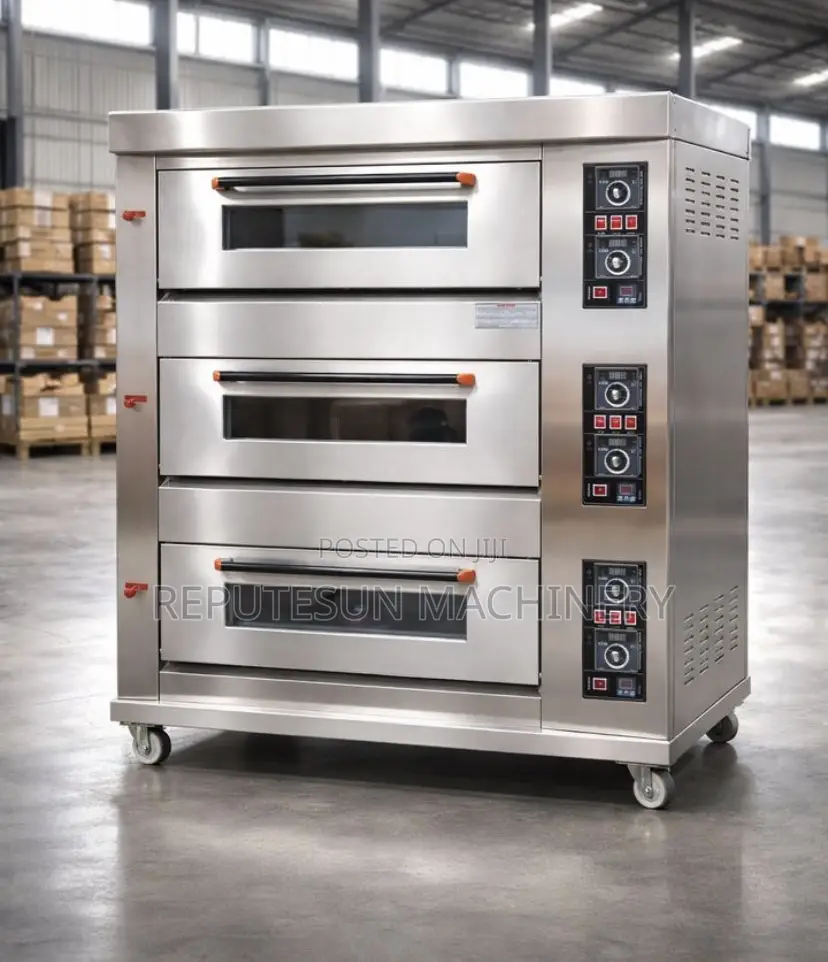 3 Deck, 9 Trays Oven