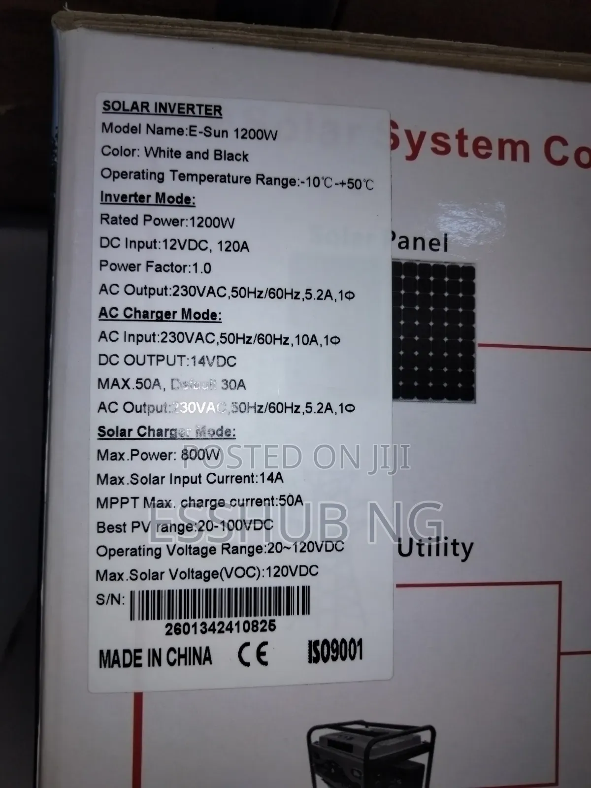 1kva Hybrid Inverter Sako