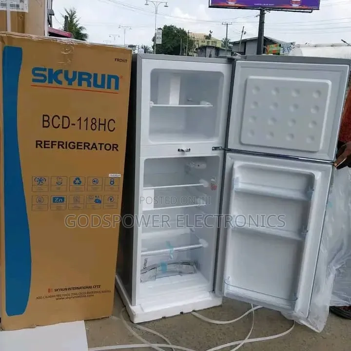 Original Skyrun 118 Liters Super Fast Freezing Fridge 1 Year Warranty
