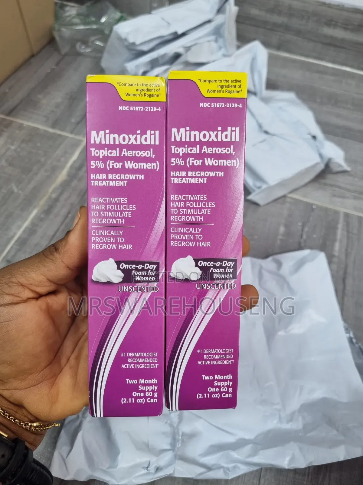 Minoxidil Topical Aerator 5% for Women 2pcs