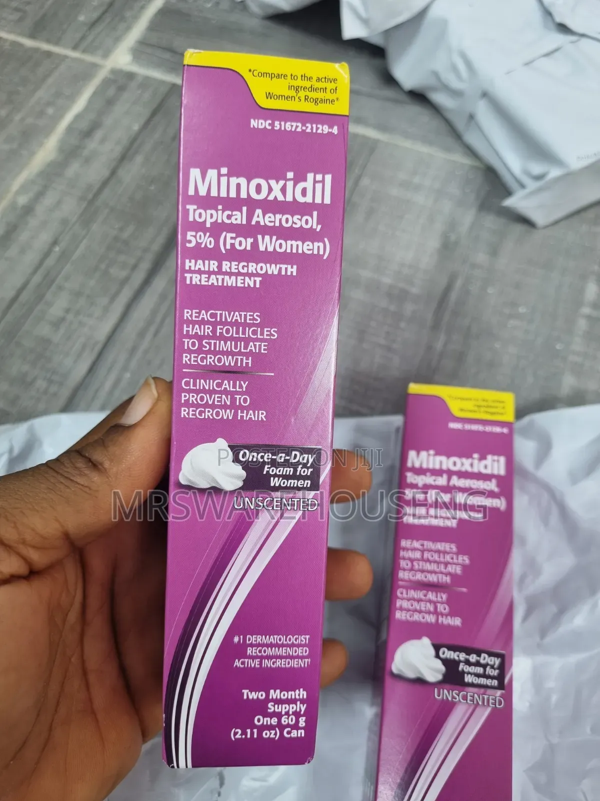 Minoxidil Topical Aerator 5% for Women 2pcs