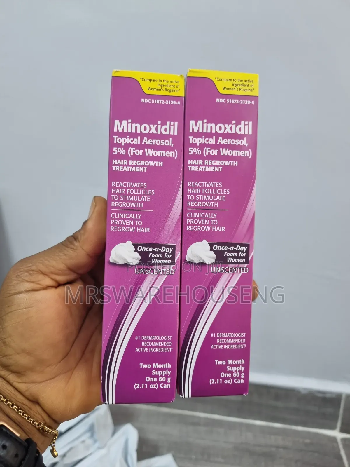 Minoxidil Topical Aerator 5% for Women 2pcs