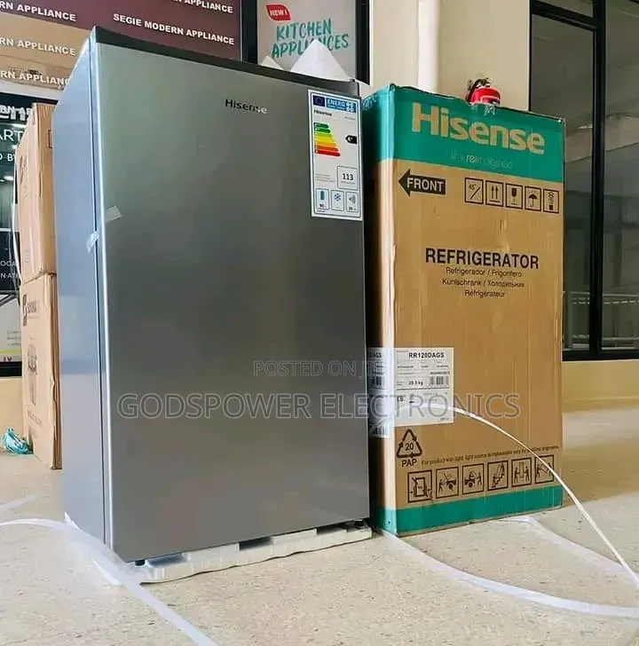 Original Hisense 121l Super Fast Freezing Fridge 2 Years Warranty