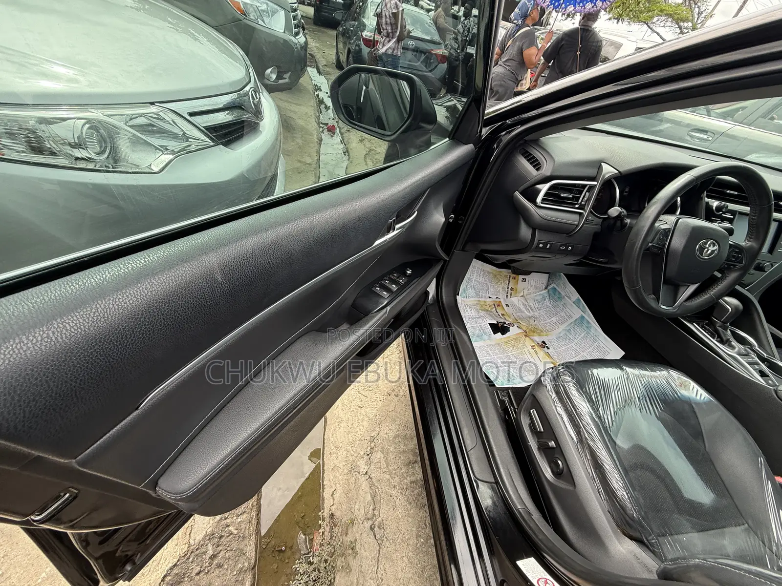 Toyota Camry XSE (2.5L 4cyl 8A) 2019 Black