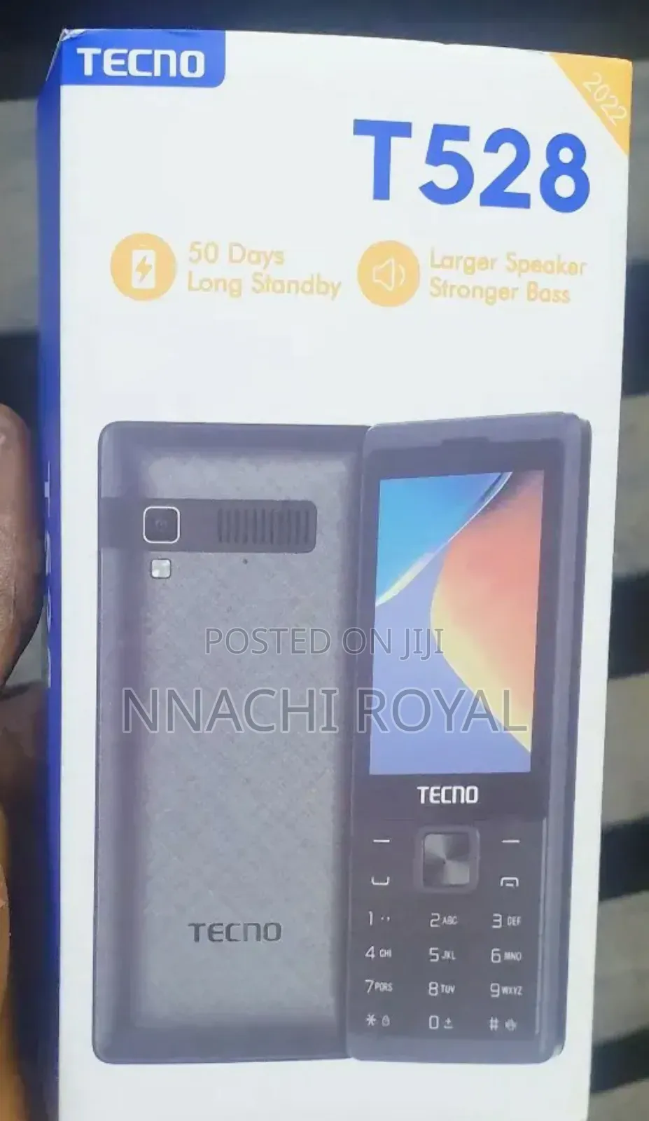 New Tecno T528 Black