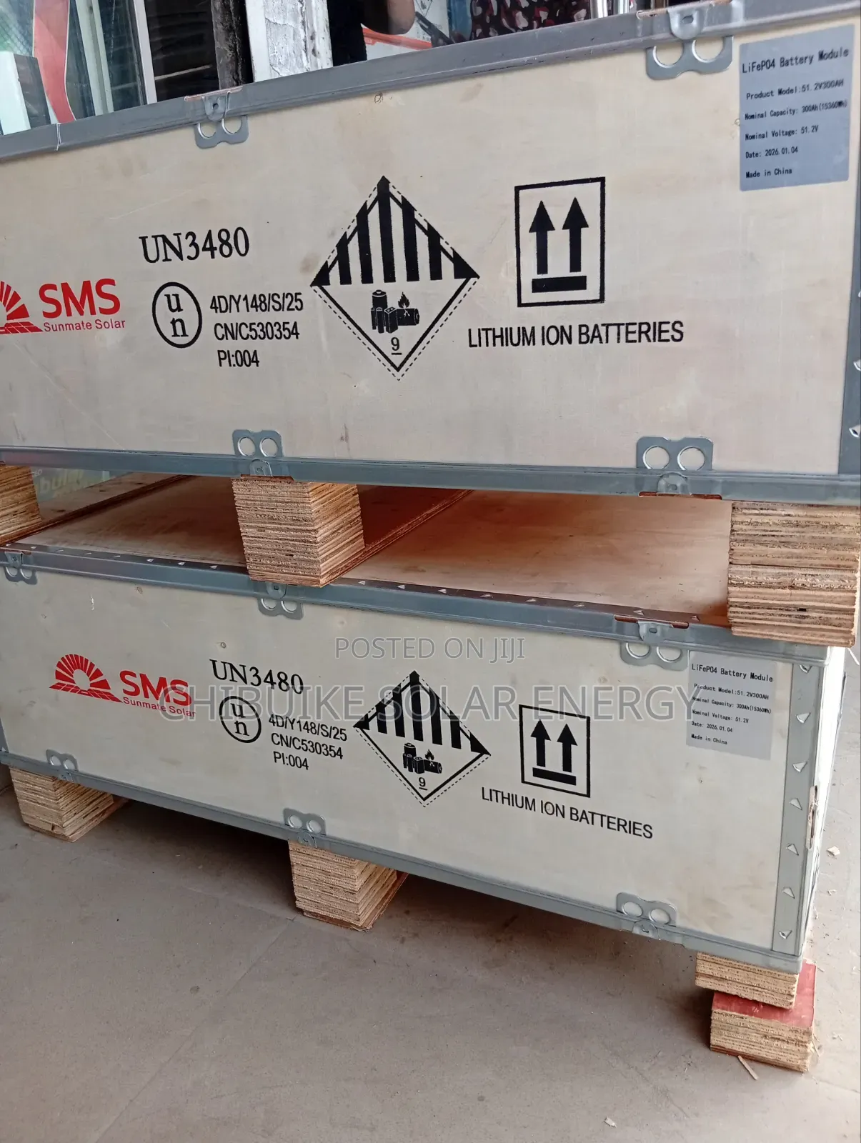 SMS 15kwh Solar Lithium Batteries