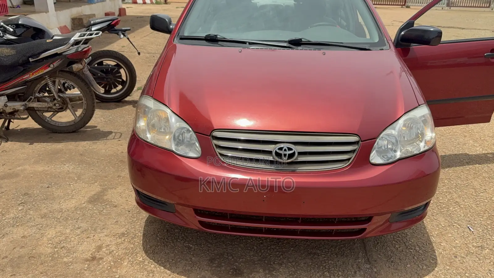 Toyota Corolla 2003 Red