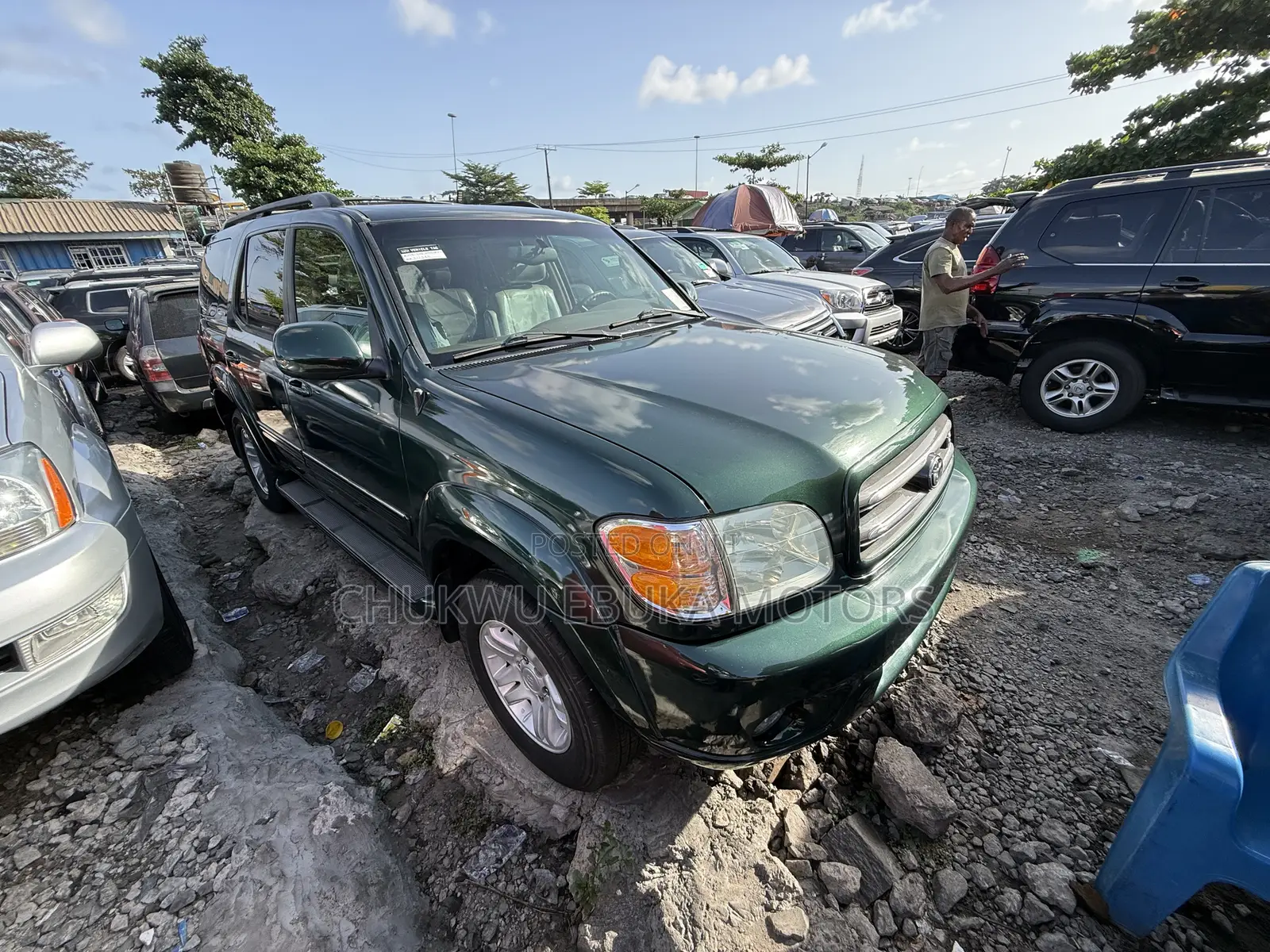 Toyota Sequoia Limited 4dr SUV 4WD (4.7L 8cyl 4A) 2004 Green