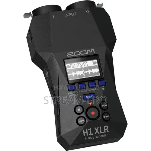 Zoom H1 XLR Portable Audio Recorder for Video