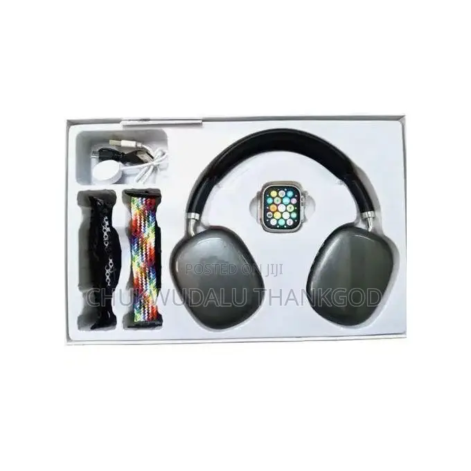 P9 Ultra2 Smartphone Watch,Straps Wirelessheadphone,9in1 Combinationed