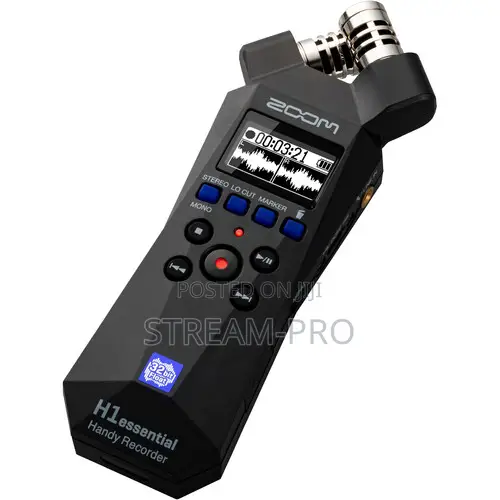 Zoom H1essential 2-track 32-bit Float Portable Audio Recorder