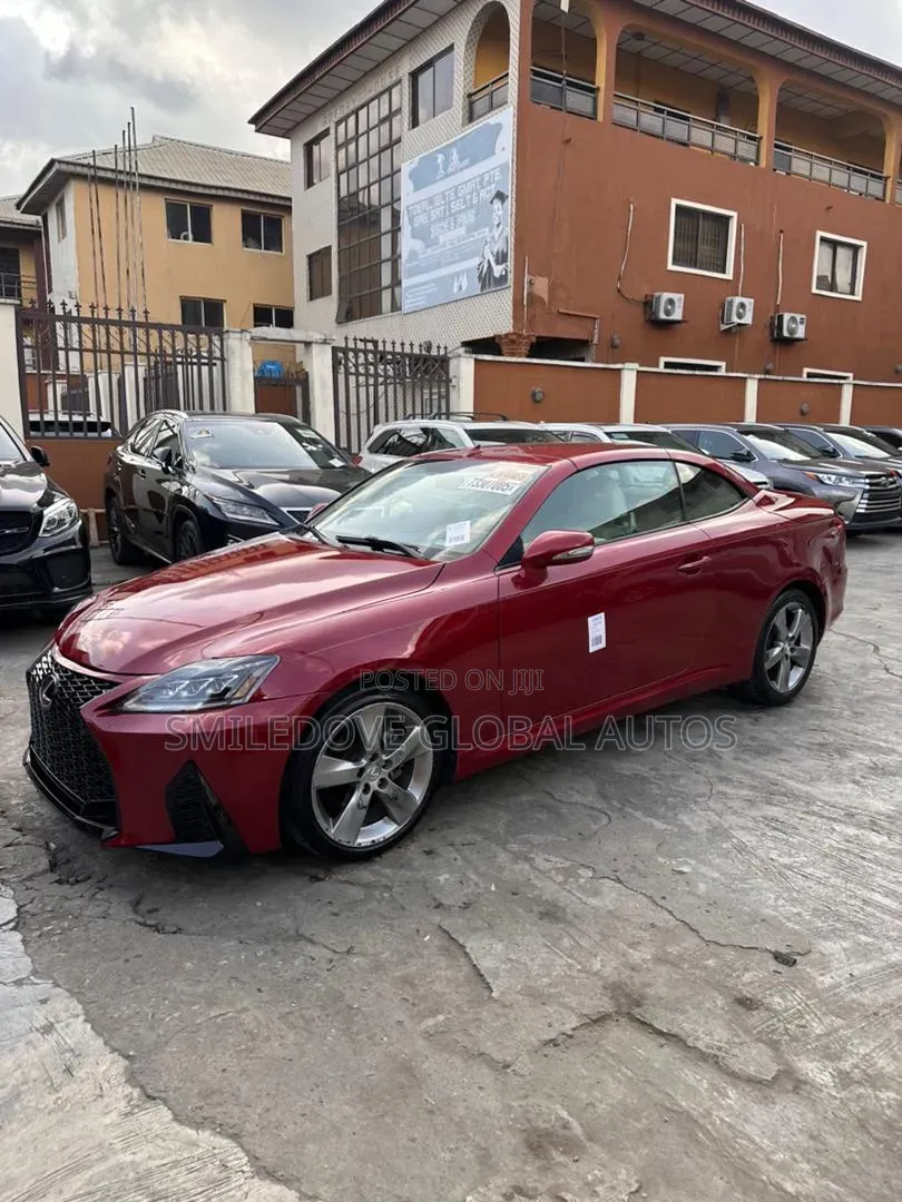 Lexus IS 2010 Burgundy
