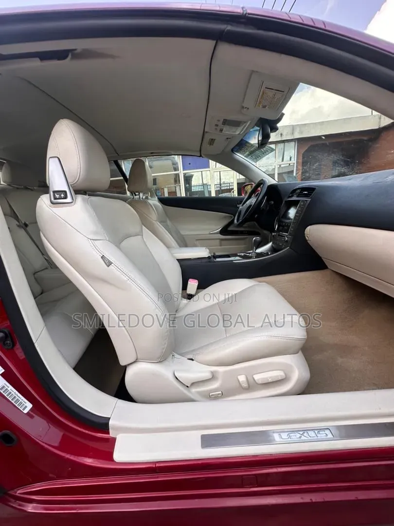Lexus IS 2010 Burgundy