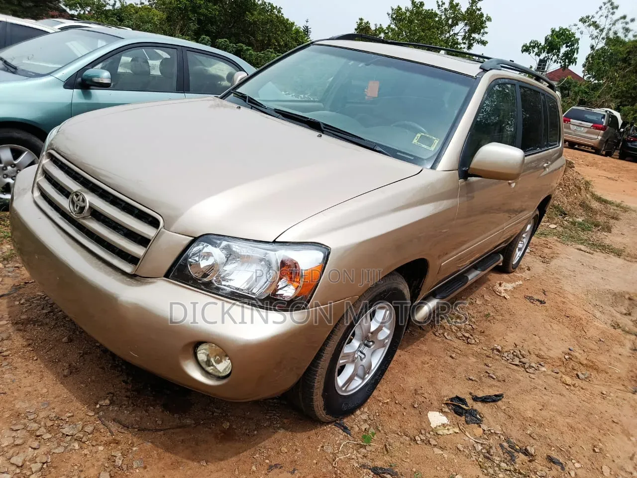 Toyota Highlander 2004 Gold