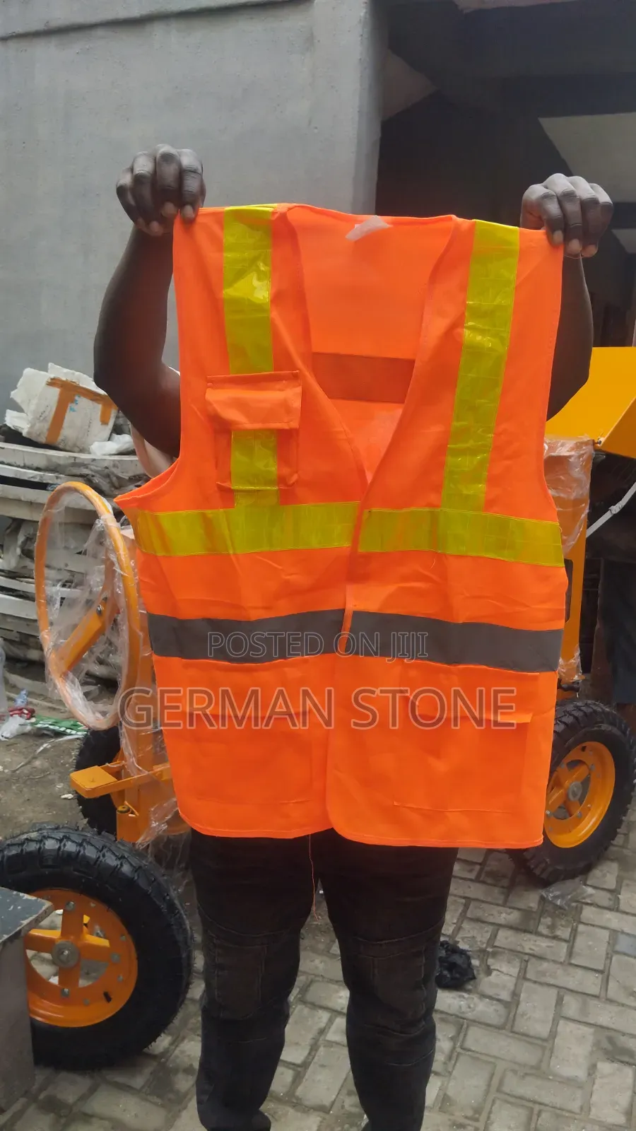 Reflective Safety Vest With Zip