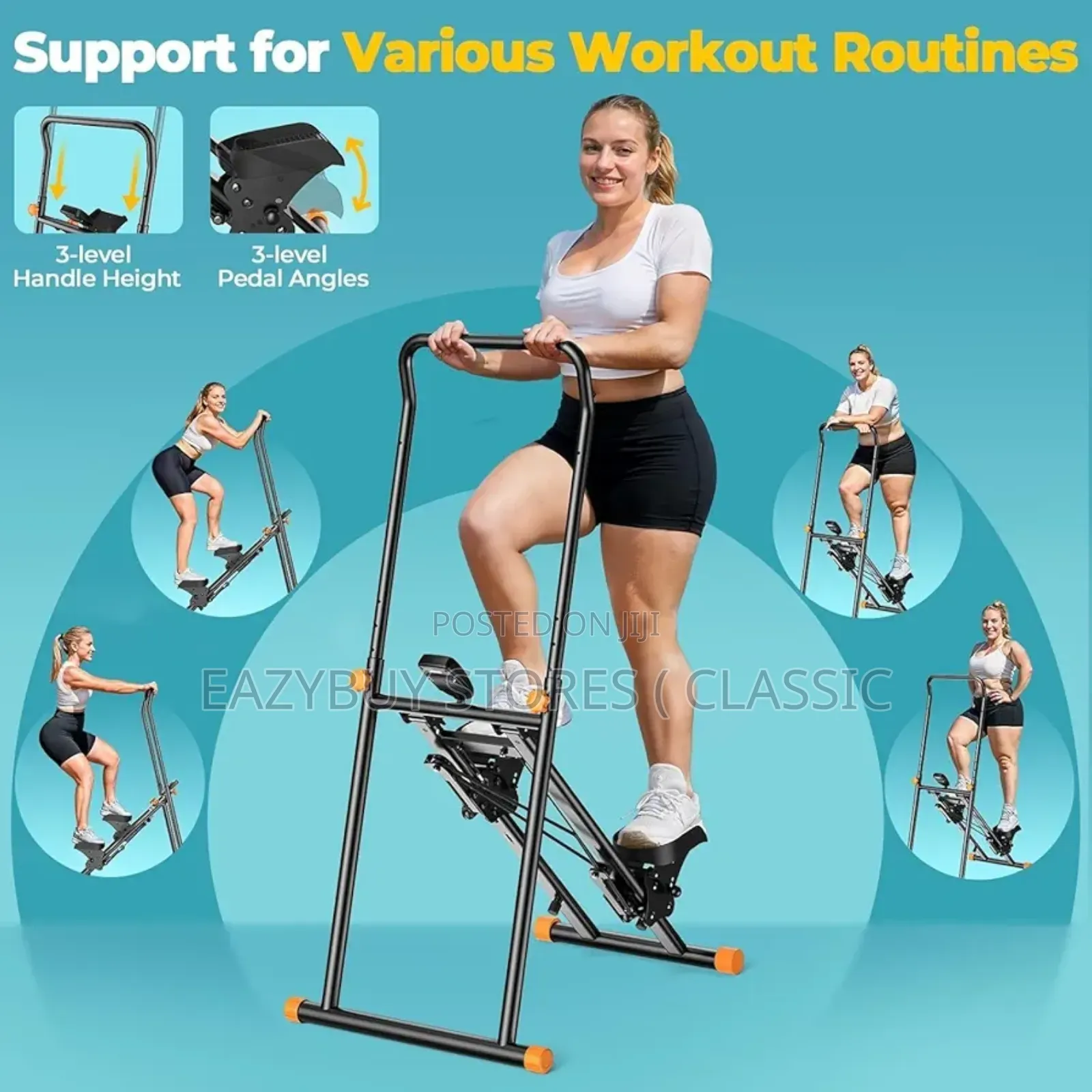 Upgraded Stair Step Climber Machine